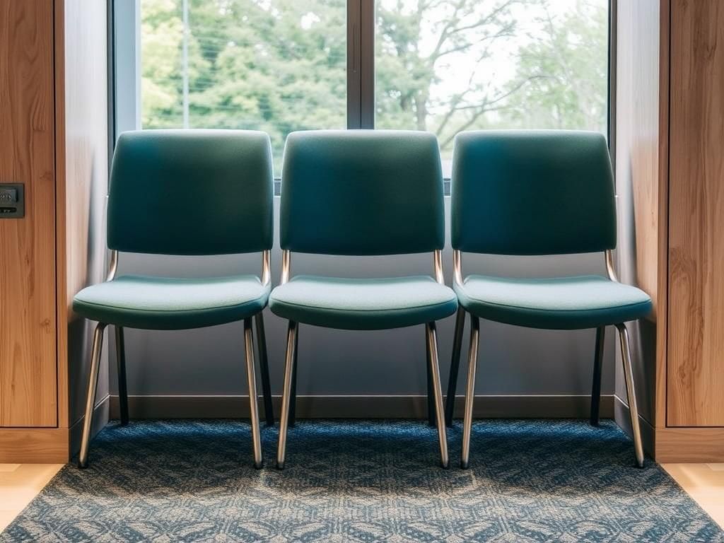 Uso di tappetini antiscivolo sotto le sedie in ambienti umidi